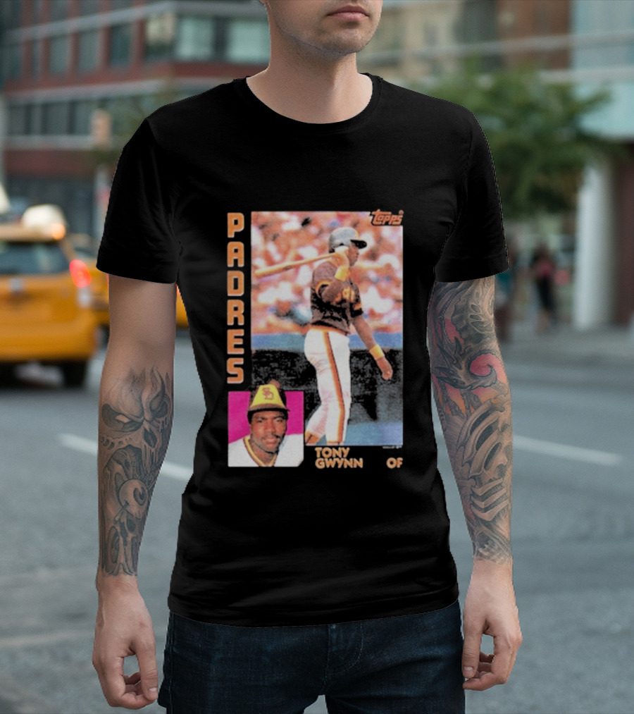 San Diego Padres Tony Gwynn 2026 Topps Baseball Card T-Shirt