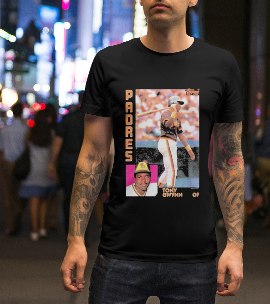 San Diego Padres Tony Gwynn 2026 Topps Baseball Card T-Shirt