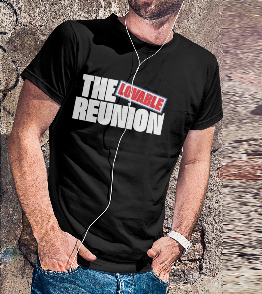 The Lovable Reunion Classic 80s T-Shirt