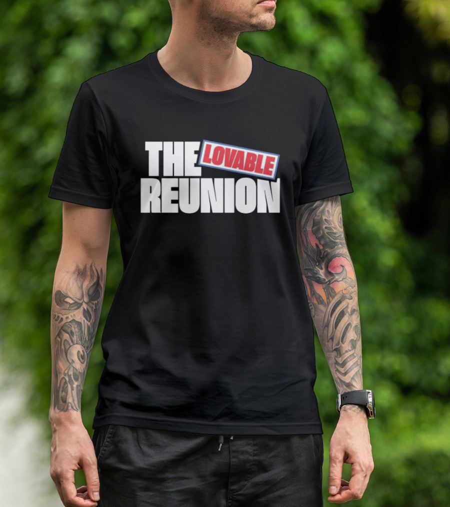 The Lovable Reunion Classic 80s T-Shirt