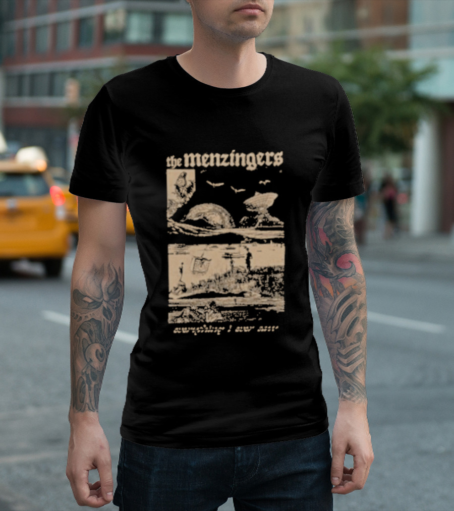 The Menzingers Landscape Metaphor Cities Wander Songs T-Shirt