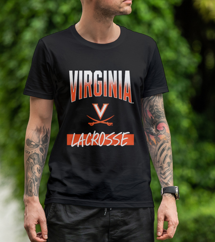 Virginia Cavaliers Lacrosse Bold Team Spirit T-Shirt