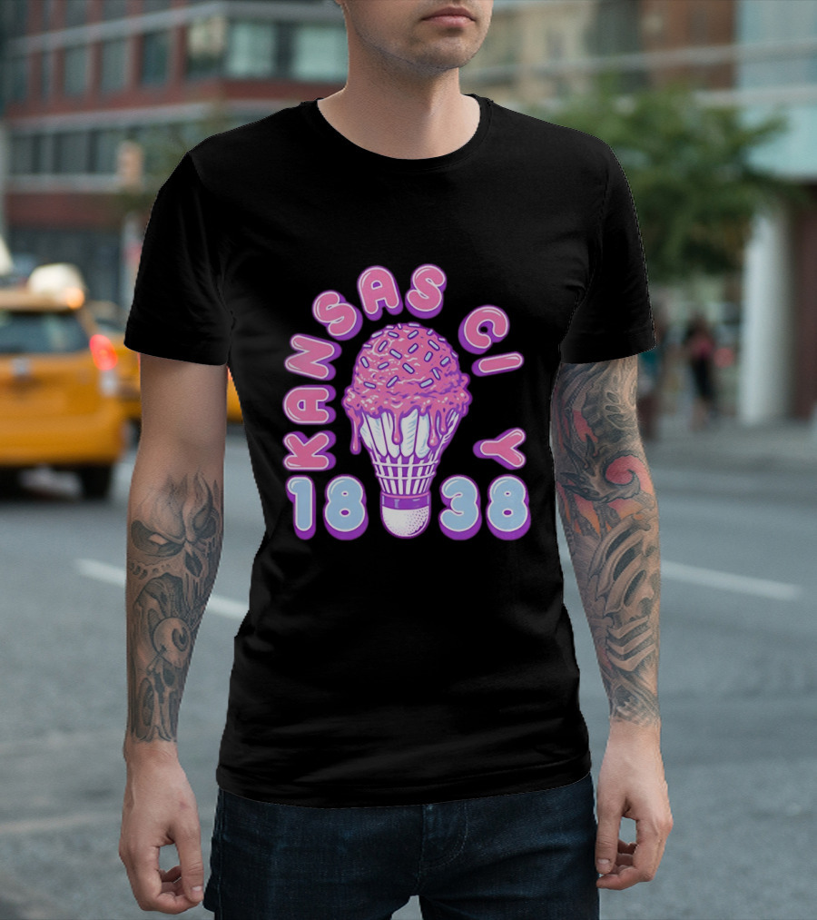 Kansas City Ice Cream 1838 Where I'm From T-Shirt