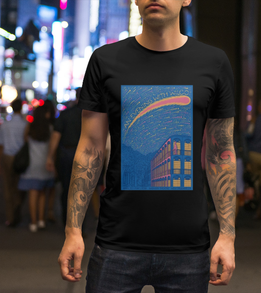 An Evening With Wilco Saenger Theatre New Orleans April 30 May 1 2026 T-Shirt