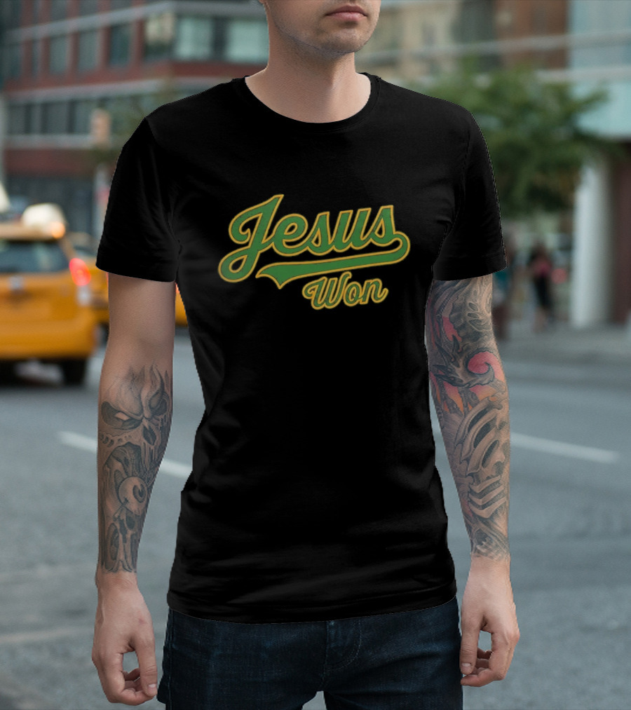 Jesus Won T-Shirt