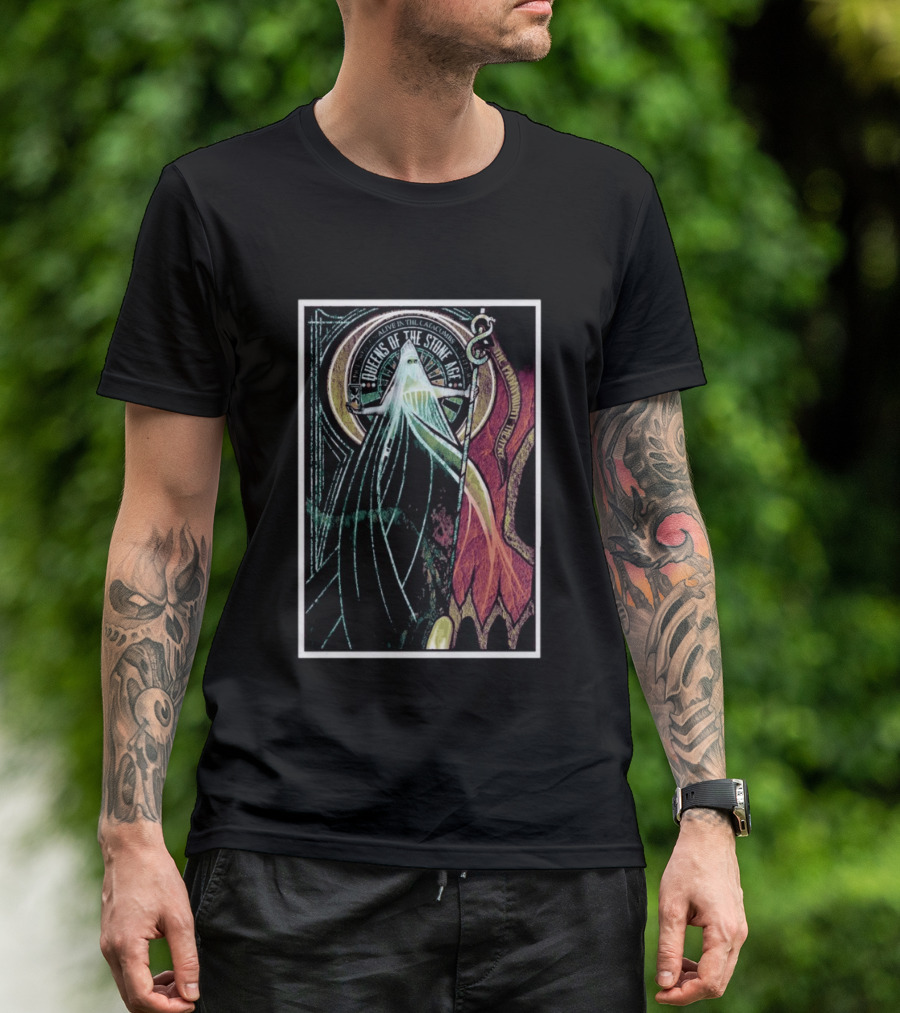 Queens Of The Stone Age Alive In The Catacombs Tour Seattle April 29 2026 T-Shirt