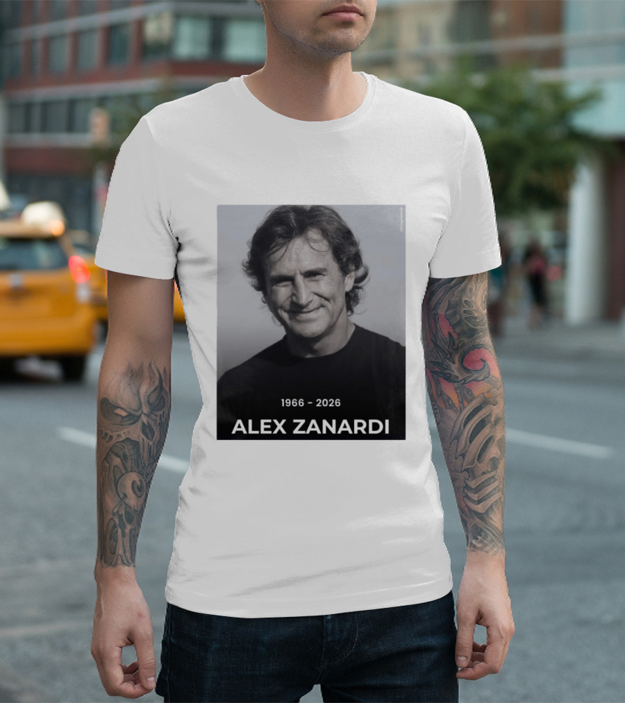 1966 2026 Alex Zanardi Con Profondo Dolore La Famiglia Comunica La Scomparsa Di Alessandro Zanardi T-Shirt
