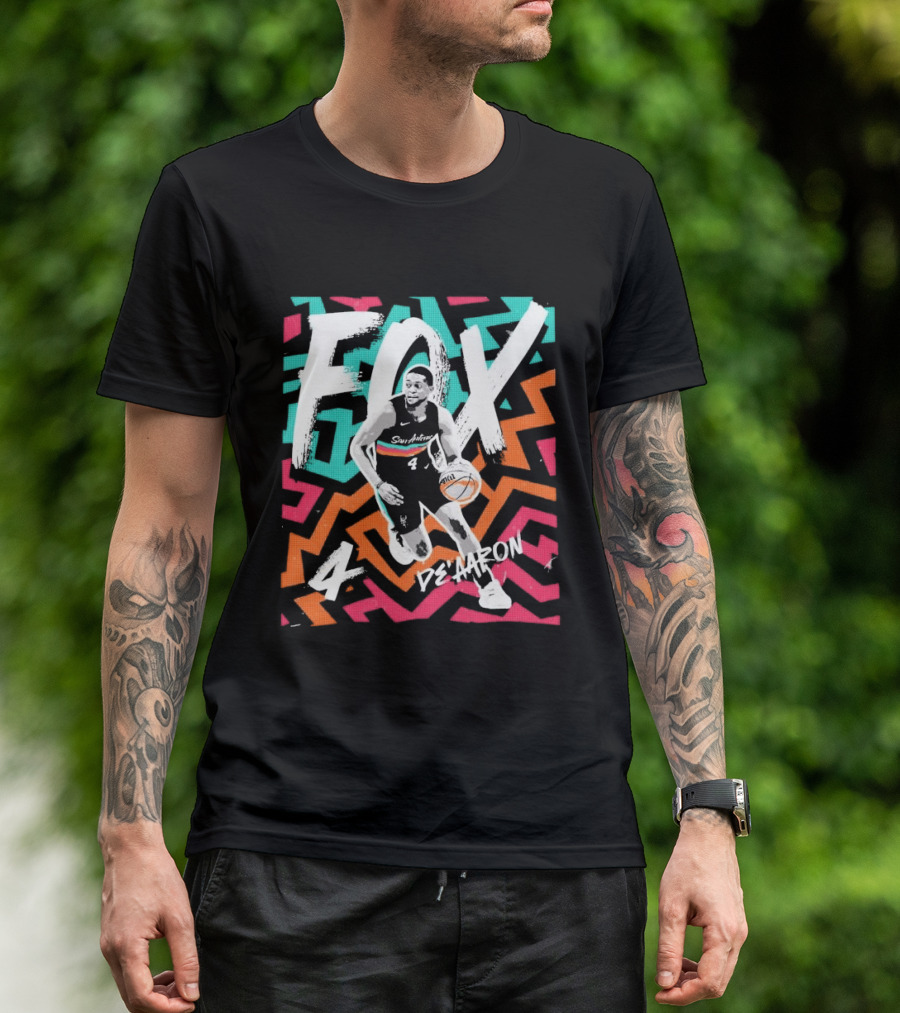 San Antonio Spurs Keldon Johnson Fox 4 De'aaron 2026 T-Shirt