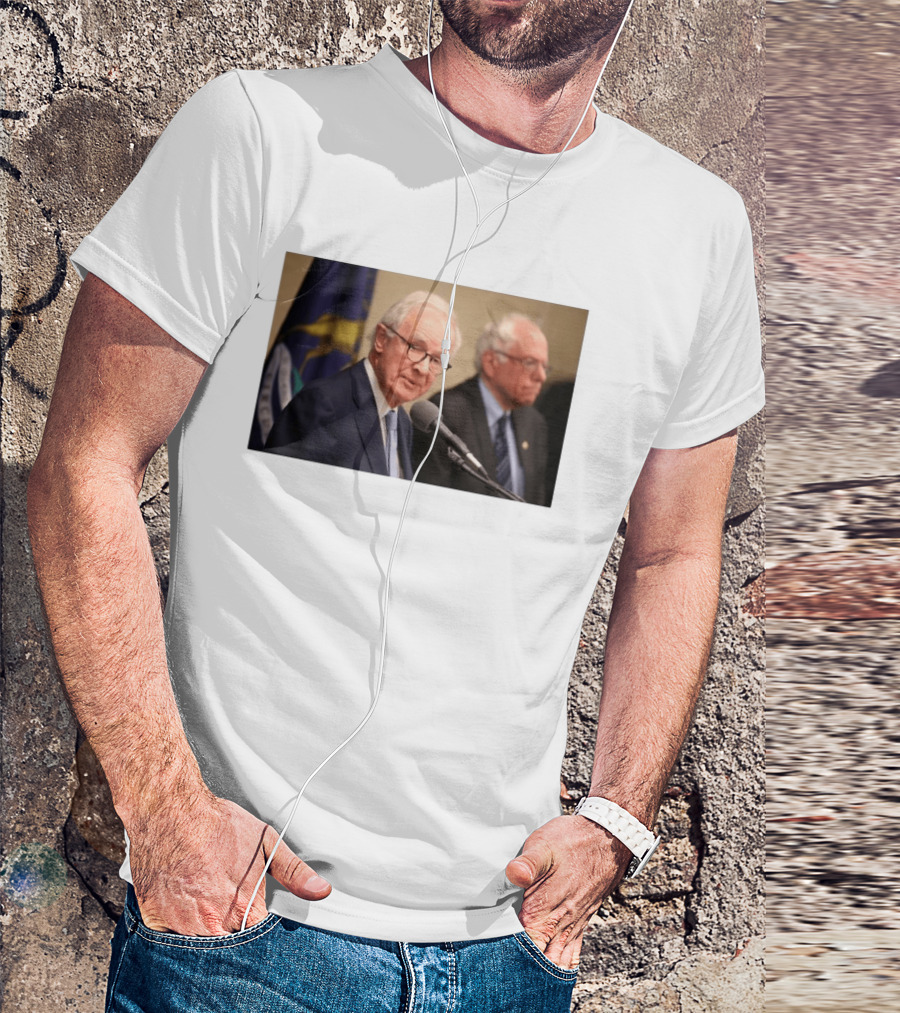 Donald W. Riegle Michigan Political Legacy Speaker Event With Bernie Sanders T-Shirt