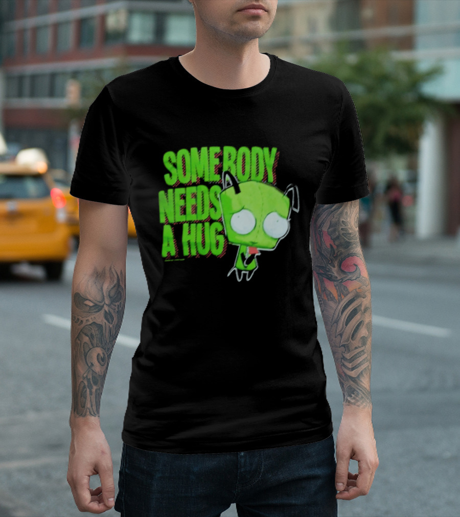 Somebody Needs A Hug Gir Invader Zim T-Shirt