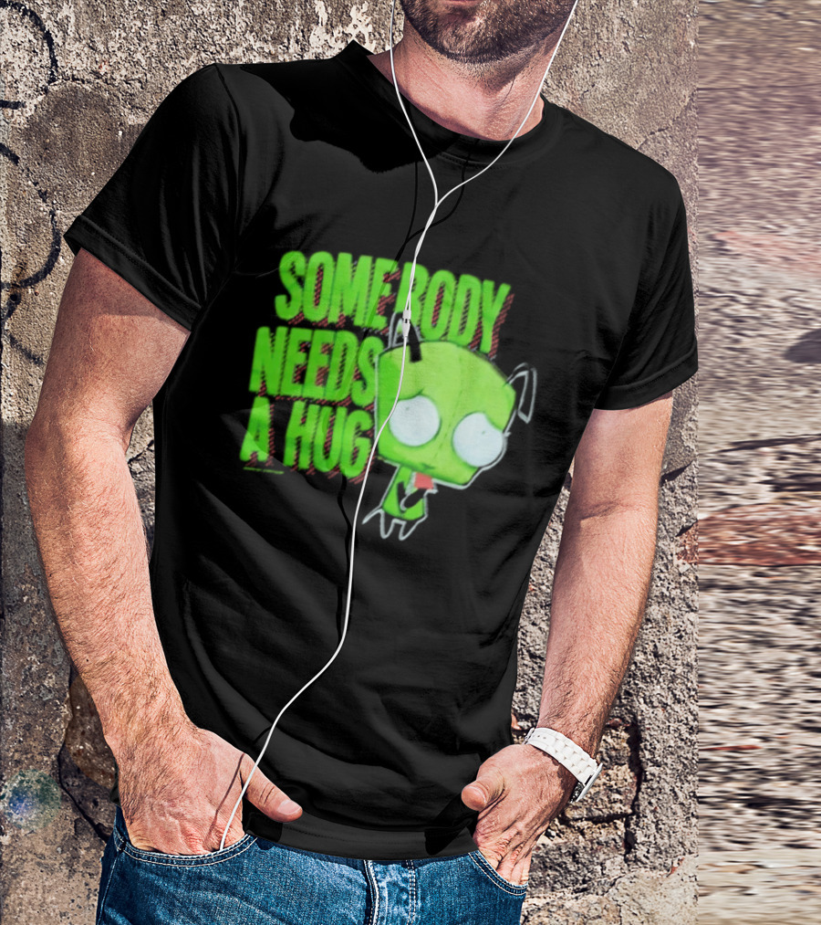 Somebody Needs A Hug Gir Invader Zim T-Shirt