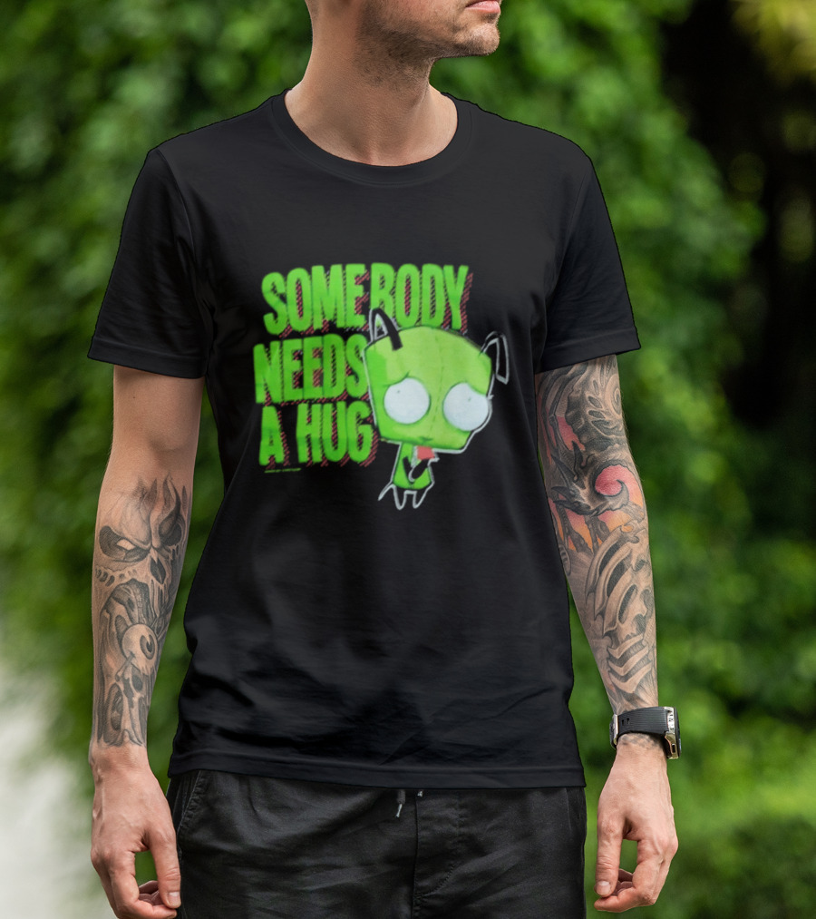 Somebody Needs A Hug Gir Invader Zim T-Shirt