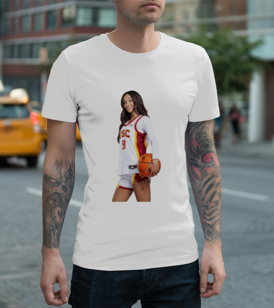 Jazzy Female Newcomer Of The Year USC Basketball T-Shirt