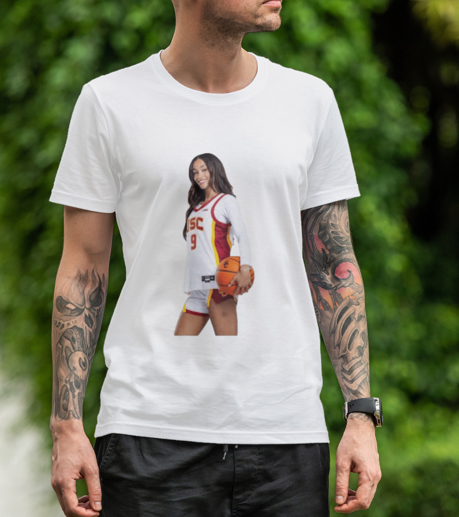 Jazzy Female Newcomer Of The Year USC Basketball T-Shirt