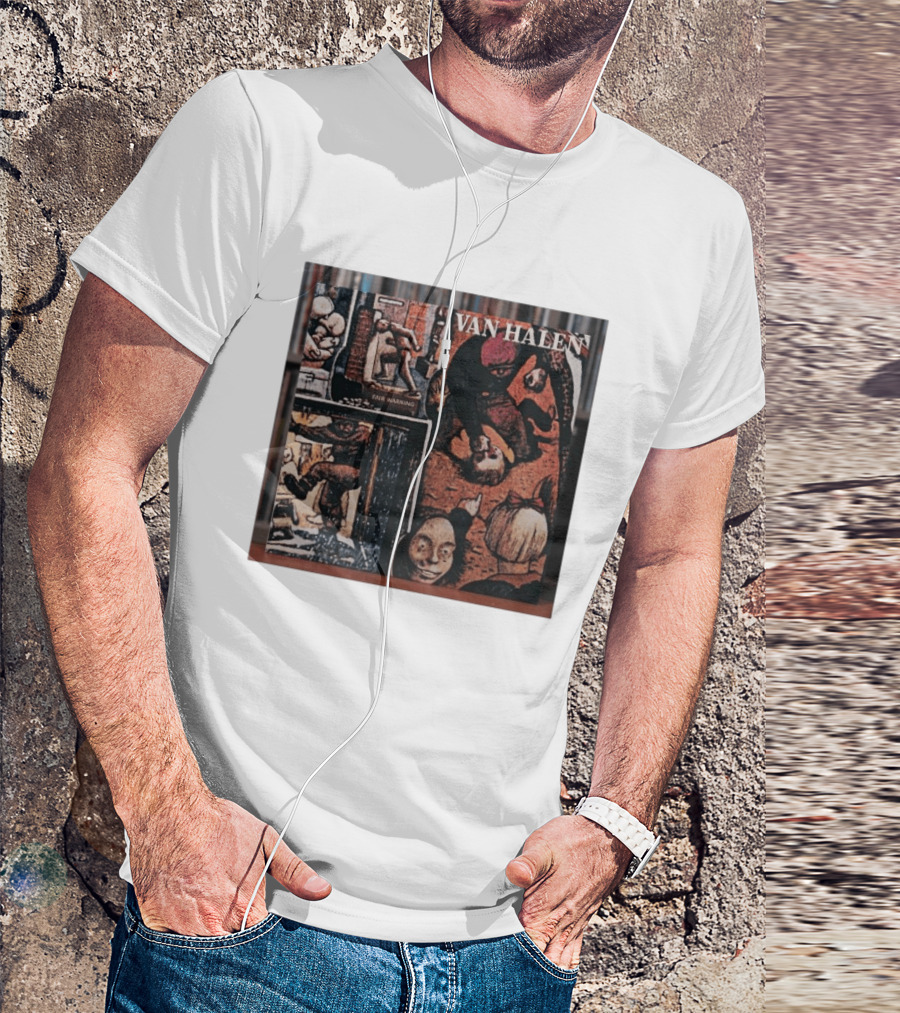 Van Halen Fair Warning Album Cover Art Released 1981 T-Shirt