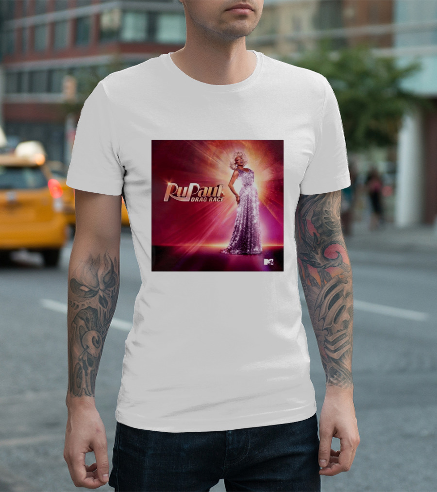 RuPaul's Drag Race Season 18 2026 MTV Bright Lights Glamor And Elegance T-Shirt