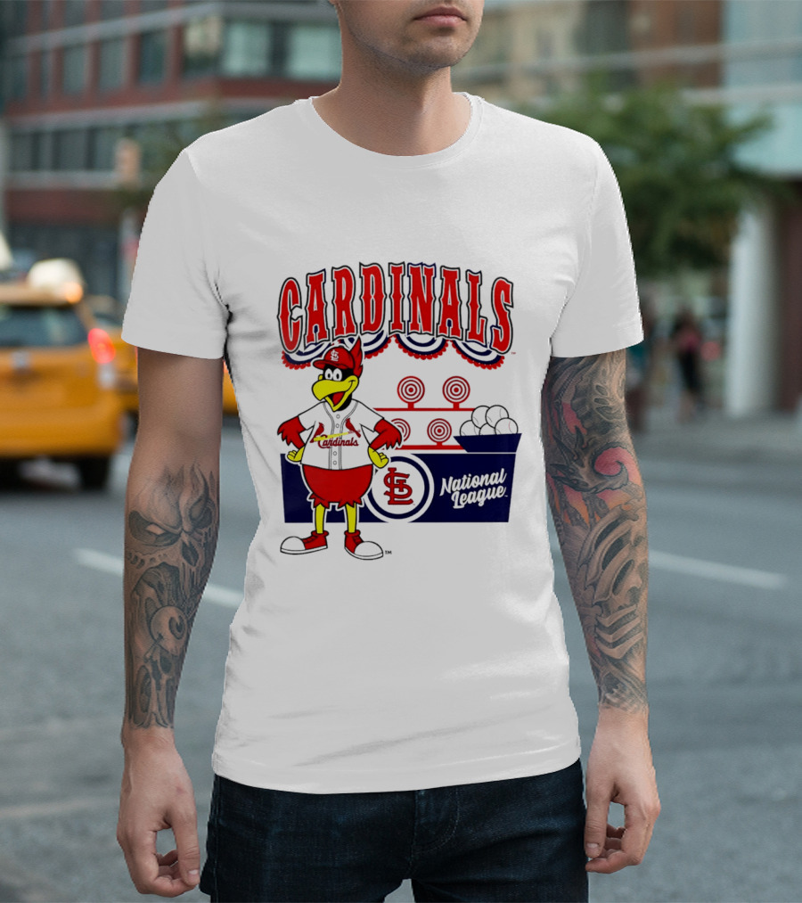 St. Louis Cardinals National League Mascot 2026 T-Shirt