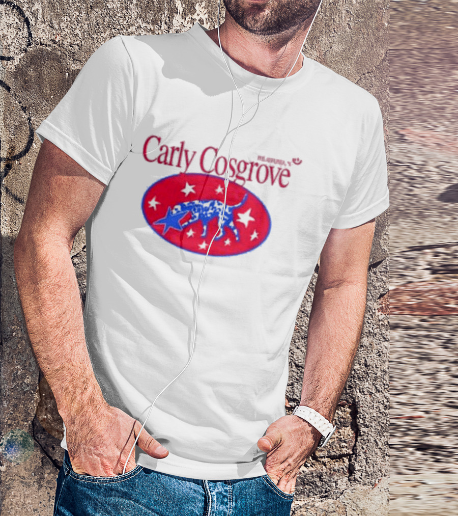Carly Cosgrove Dog Oval Star T-Shirt