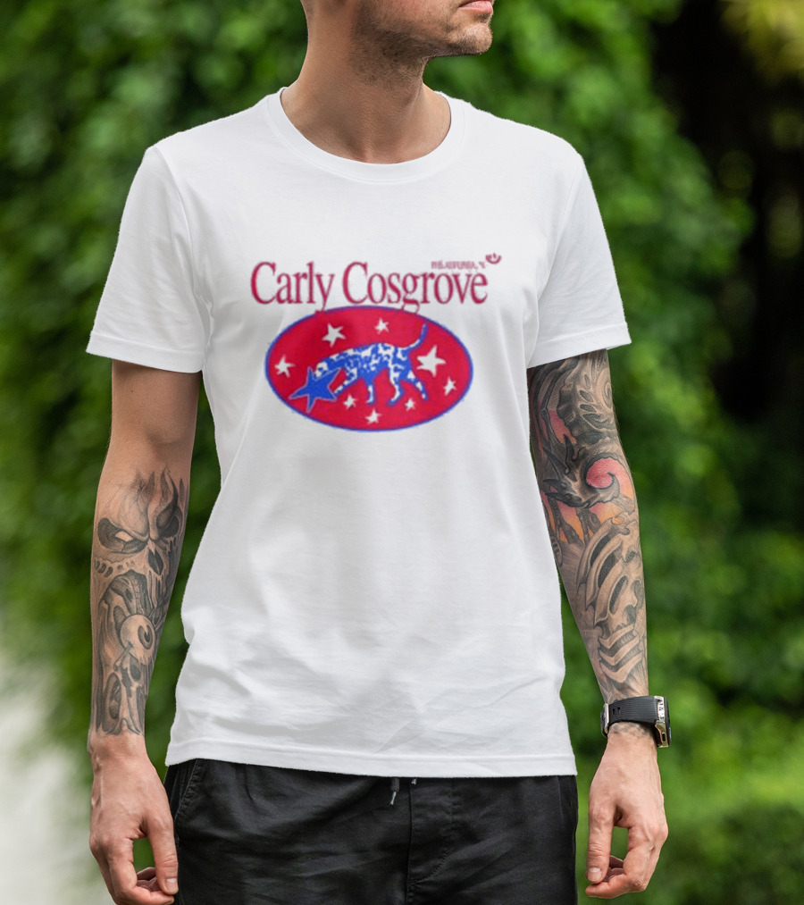 Carly Cosgrove Dog Oval Star T-Shirt