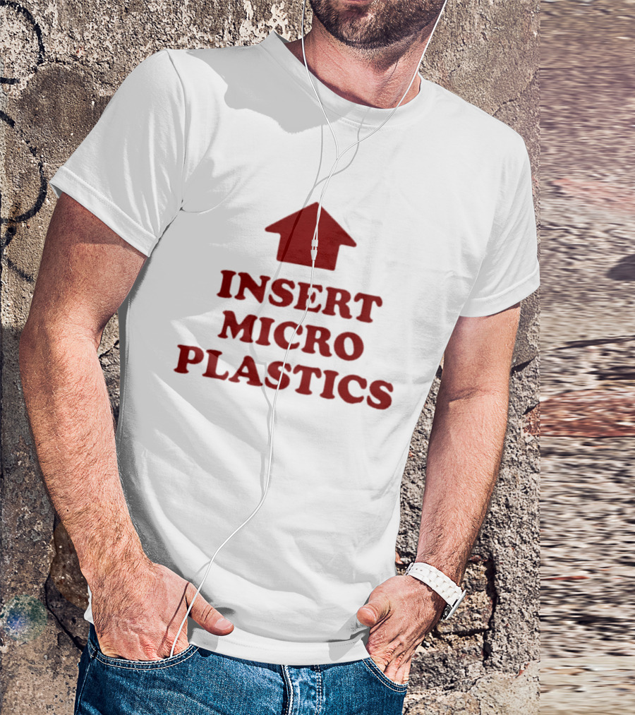 Insert Microplastics Red Arrow T-Shirt
