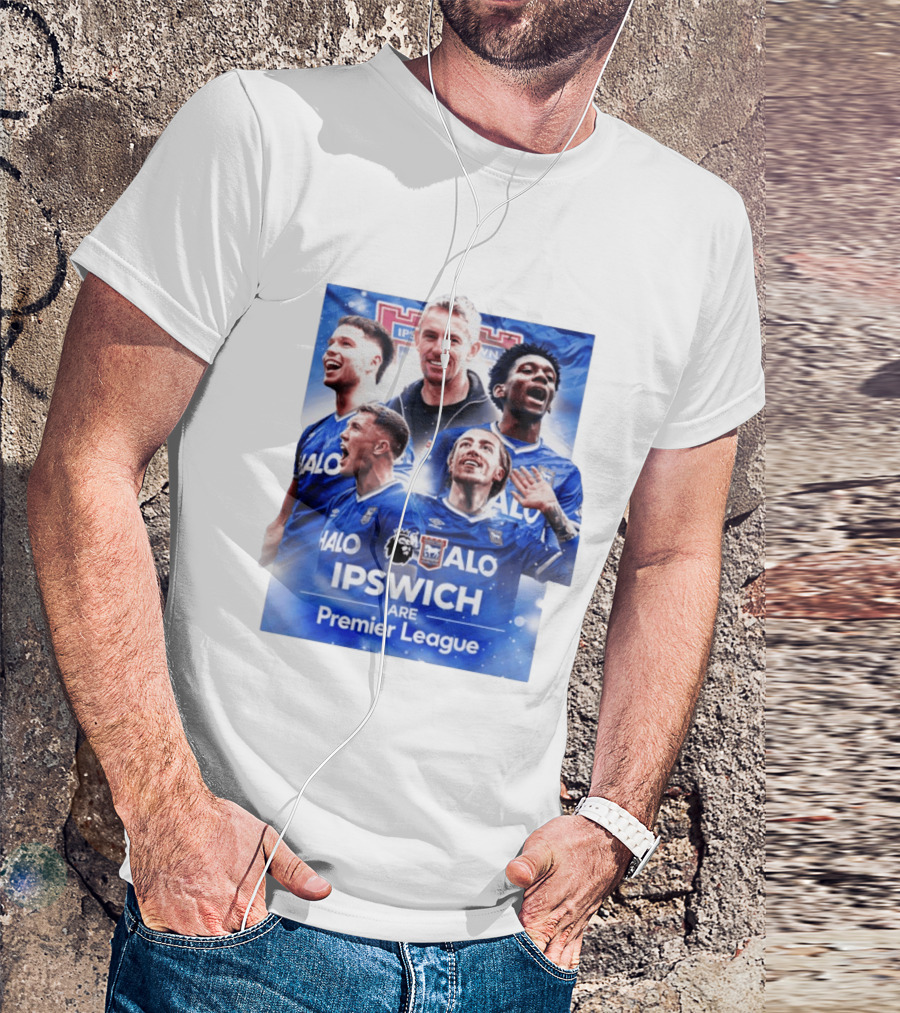 Ipswich Are Premier League HALO Ipswich Town FC T-Shirt
