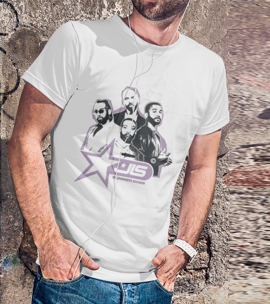 JLS Star Summer 2026 Reunion Tour Group T-Shirt