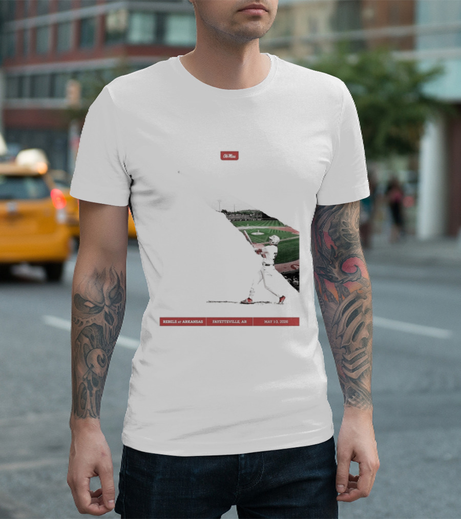 Ole Miss Baseball Swayze Field May 1 3 2026 Fayetteville AR Perfect Timing T-Shirt