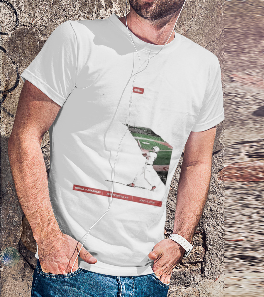 Ole Miss Baseball Swayze Field May 1 3 2026 Fayetteville AR Perfect Timing T-Shirt