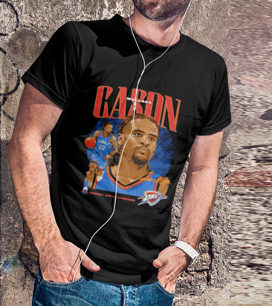 Cason Wallace Oklahoma City Thunder OKC Basketball Player 22 T-Shirt