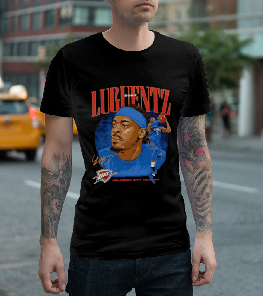 Luguentz Dort Oklahoma City Thunder Basketball OKC Star Player T-Shirt