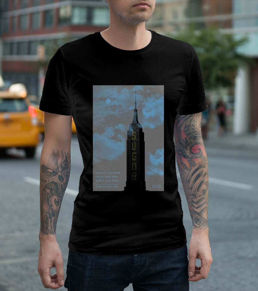 SUGAR Empire State Building Webster Hall NYC May 2 4 2026 T-Shirt