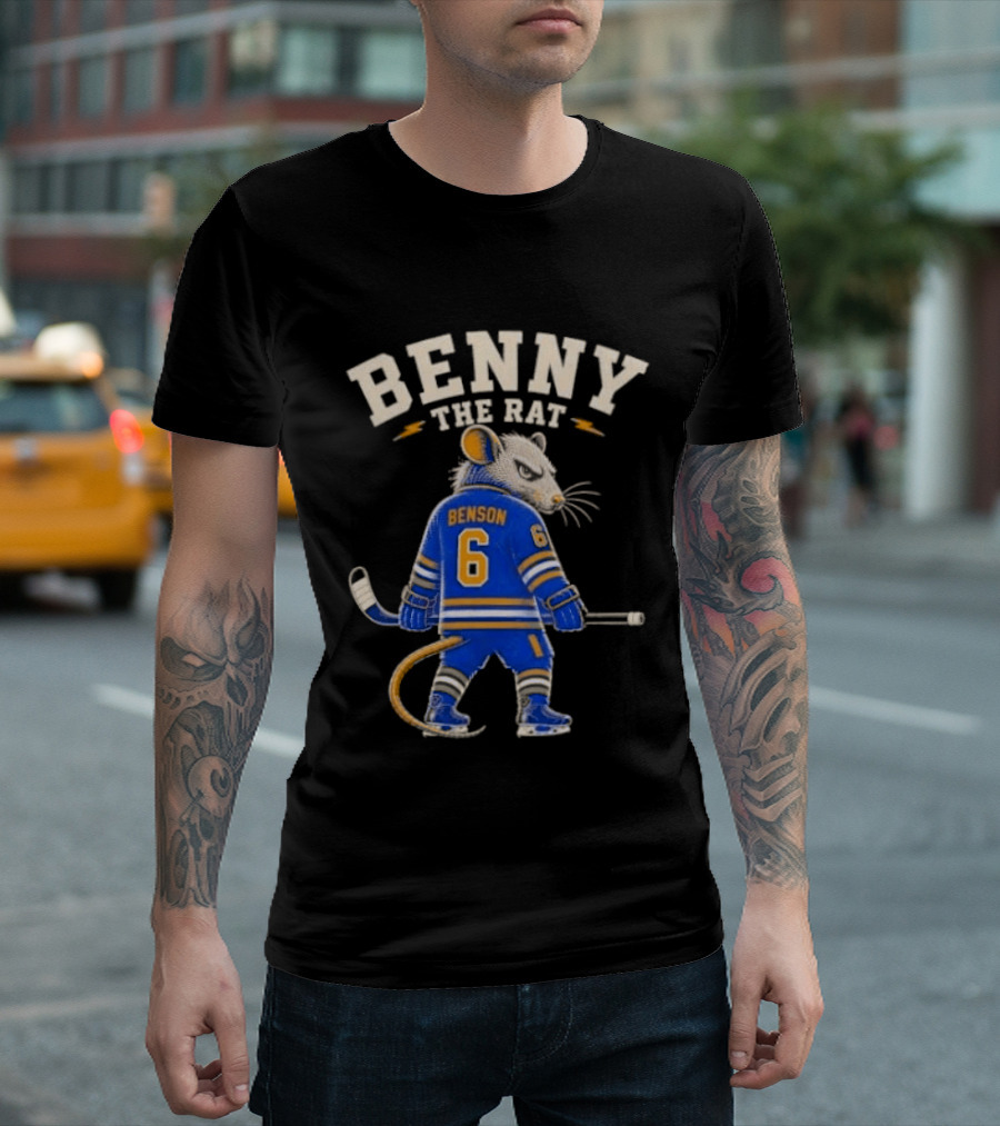 Benny The Rat Benson 6 Sabres T-Shirt