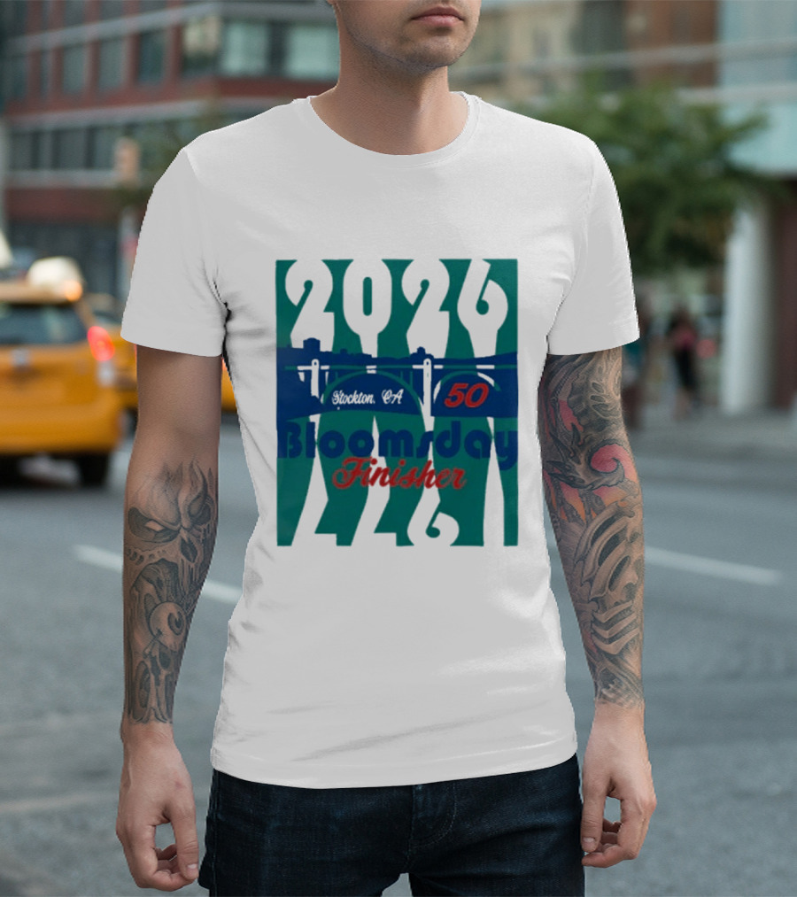 2024 Bloomsday Finisher 50th Annual Race Spokane 12K T-Shirt