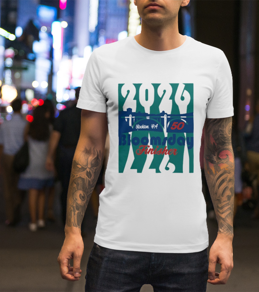 2024 Bloomsday Finisher 50th Annual Race Spokane 12K T-Shirt