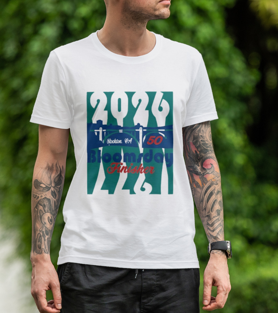 2024 Bloomsday Finisher 50th Annual Race Spokane 12K T-Shirt