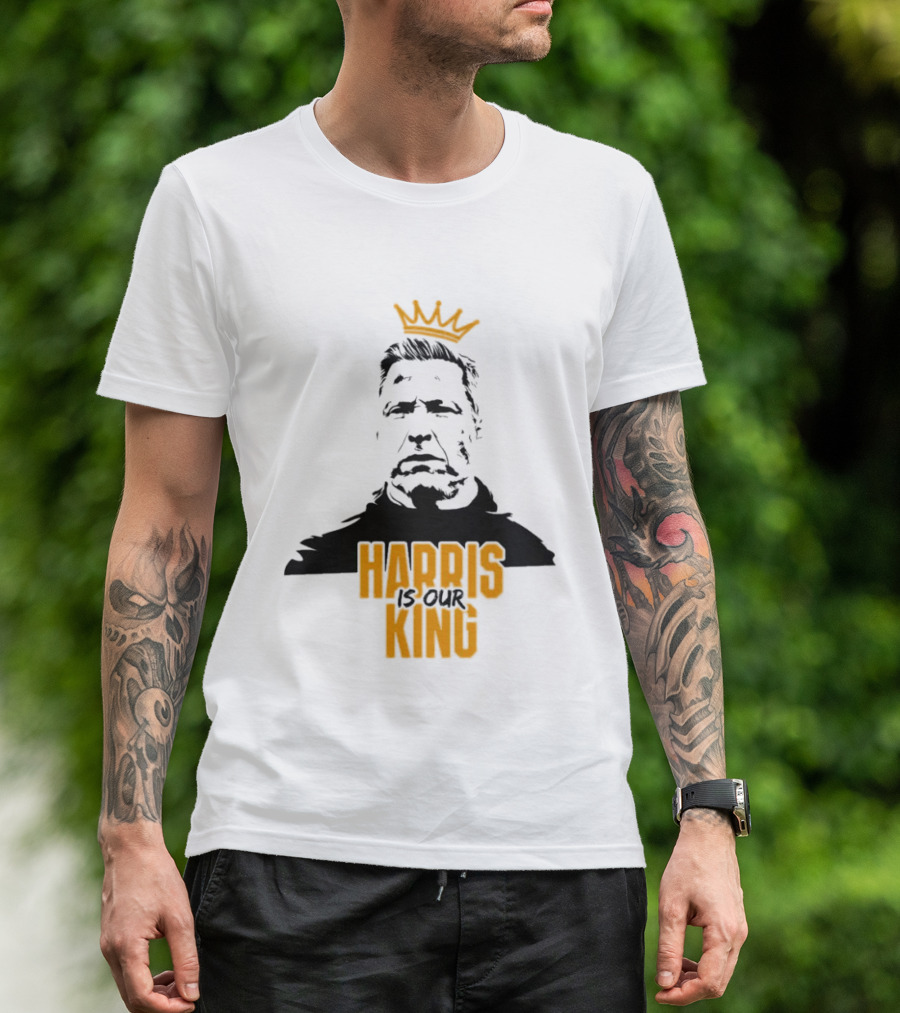 Cambridge United FC Harris Is Our King Crown Portrait 2026 T-Shirt