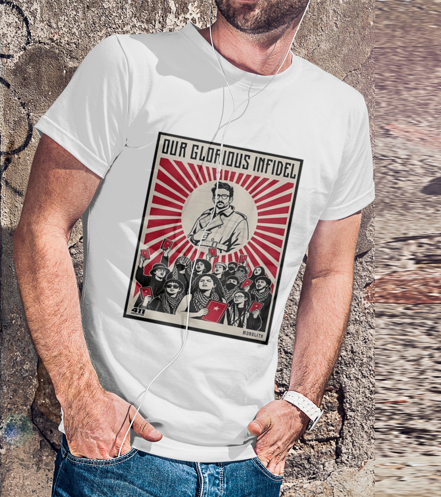 Onolith Collective Our Glorious Infidel 411 Monolith Red Star Revolution T-Shirt