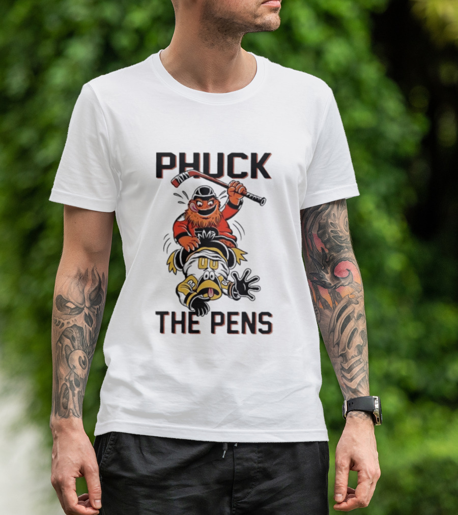 Phuck The Pens Philadelphia Flyers Rivalry Hockey T-Shirt