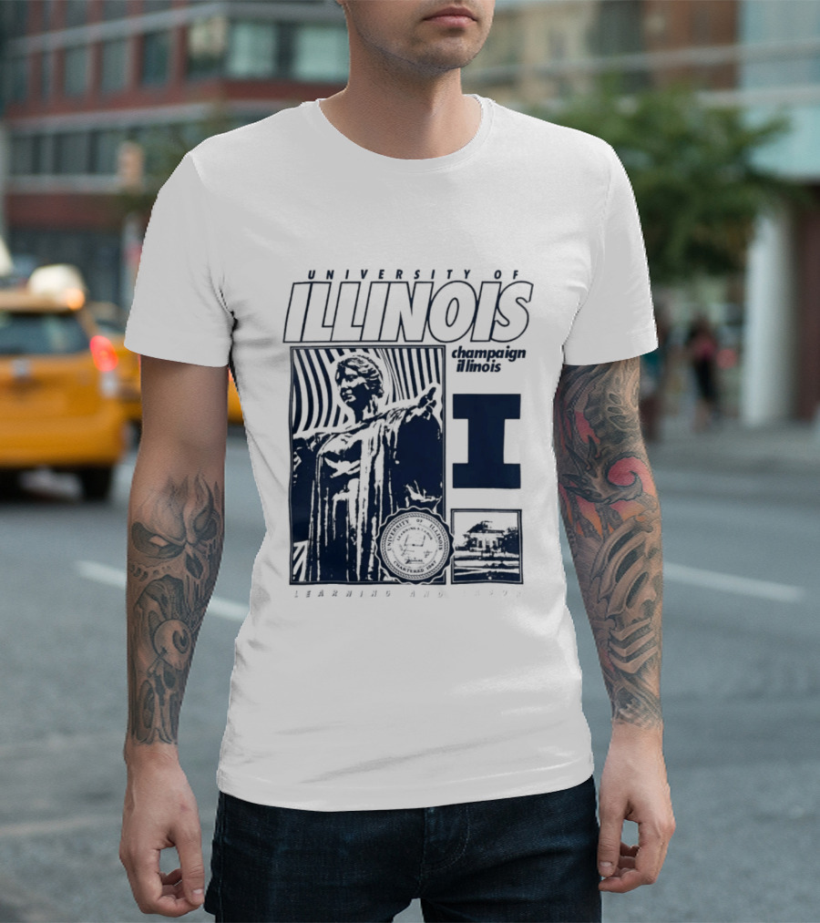 University Of Illinois Alma Mater Champaign Urbana Gameday Spirit T-Shirt