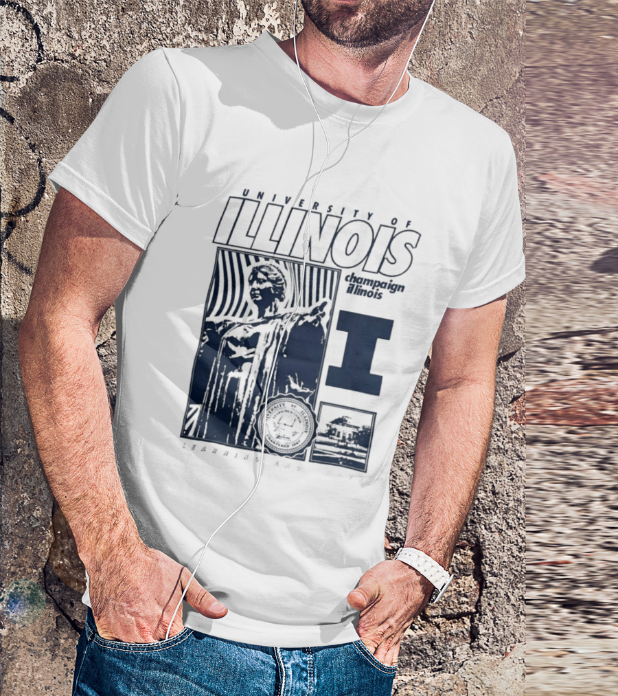 University Of Illinois Alma Mater Champaign Urbana Gameday Spirit T-Shirt