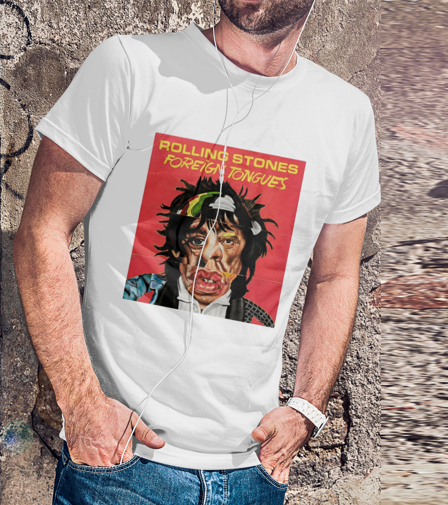 The Rolling Stones Foreign Tongues Album Cover Art 2026 T-Shirt
