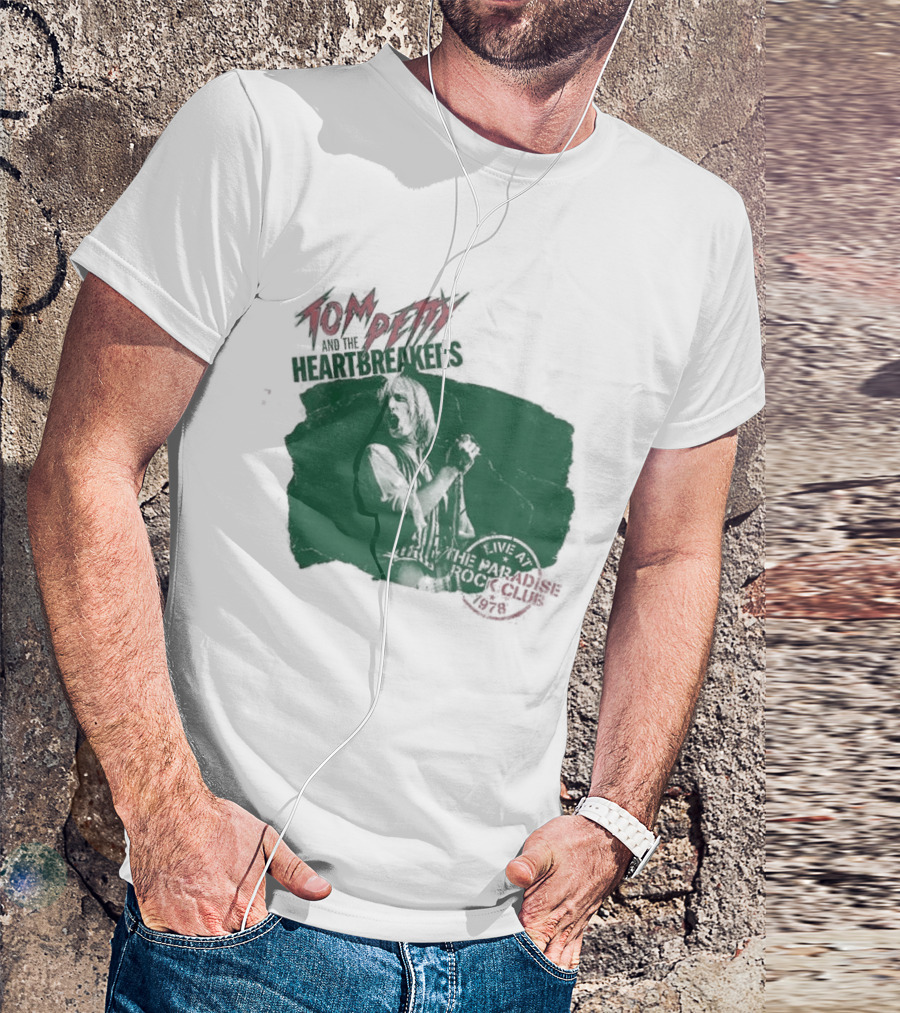 Tom Petty Live At The Paradise Rock Club Boston 1978 T-Shirt