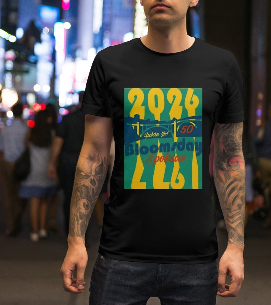 2026 Spokane Bloomsday 50th Race Hometown Pride Celebration T-Shirt