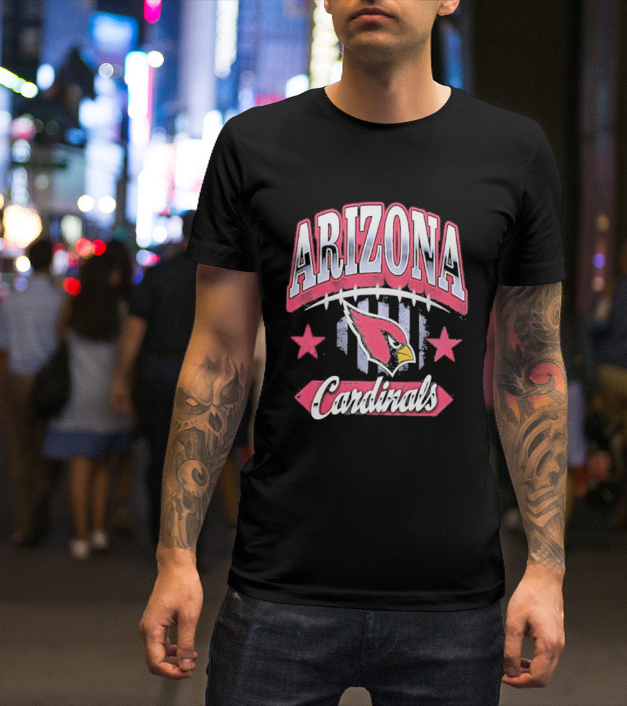 Arizona Cardinals Americana 2026 Red White Blue Stars T-Shirt