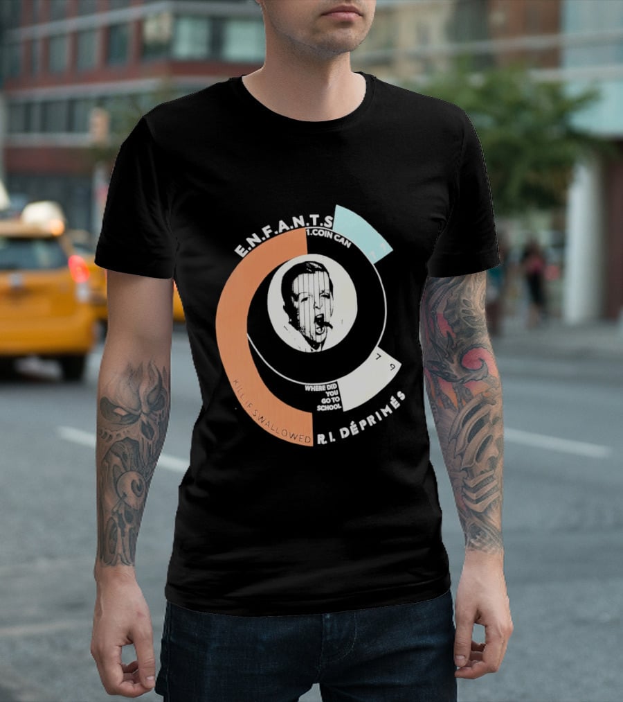 Enfants Riches Déprimés Snake Boy Killed Swallowed Deprived Rib T-Shirt