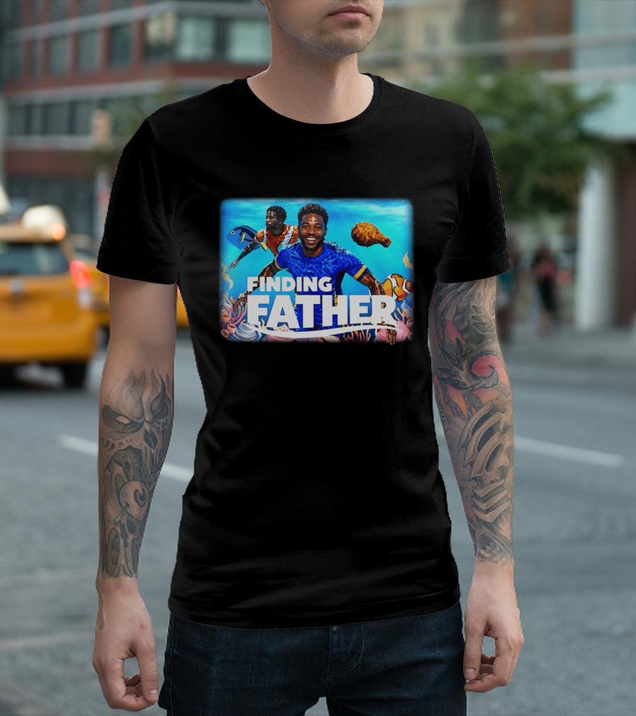 Finding Father Underwater Adventure With Fish And Coral T-Shirt