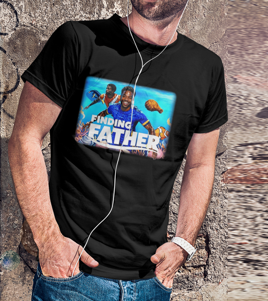 Finding Father Underwater Adventure With Fish And Coral T-Shirt