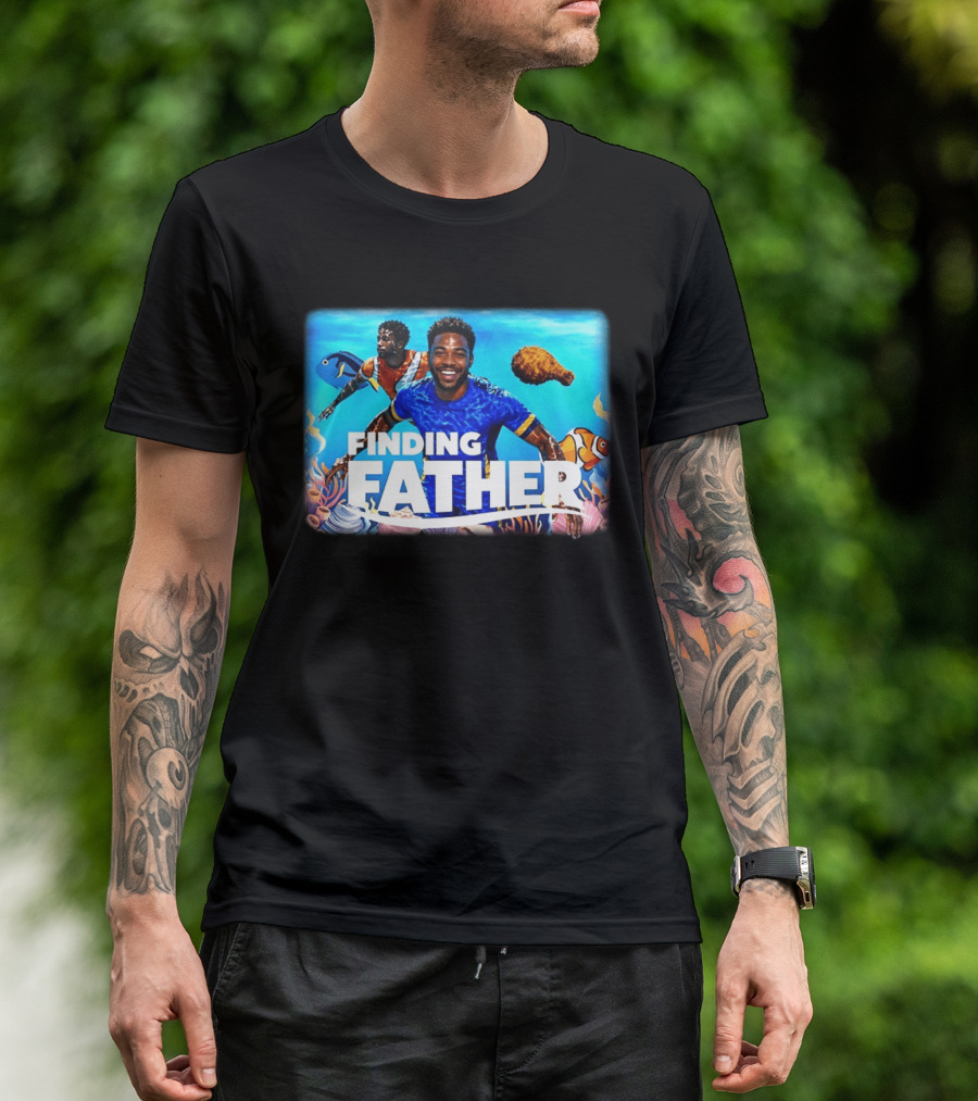 Finding Father Underwater Adventure With Fish And Coral T-Shirt