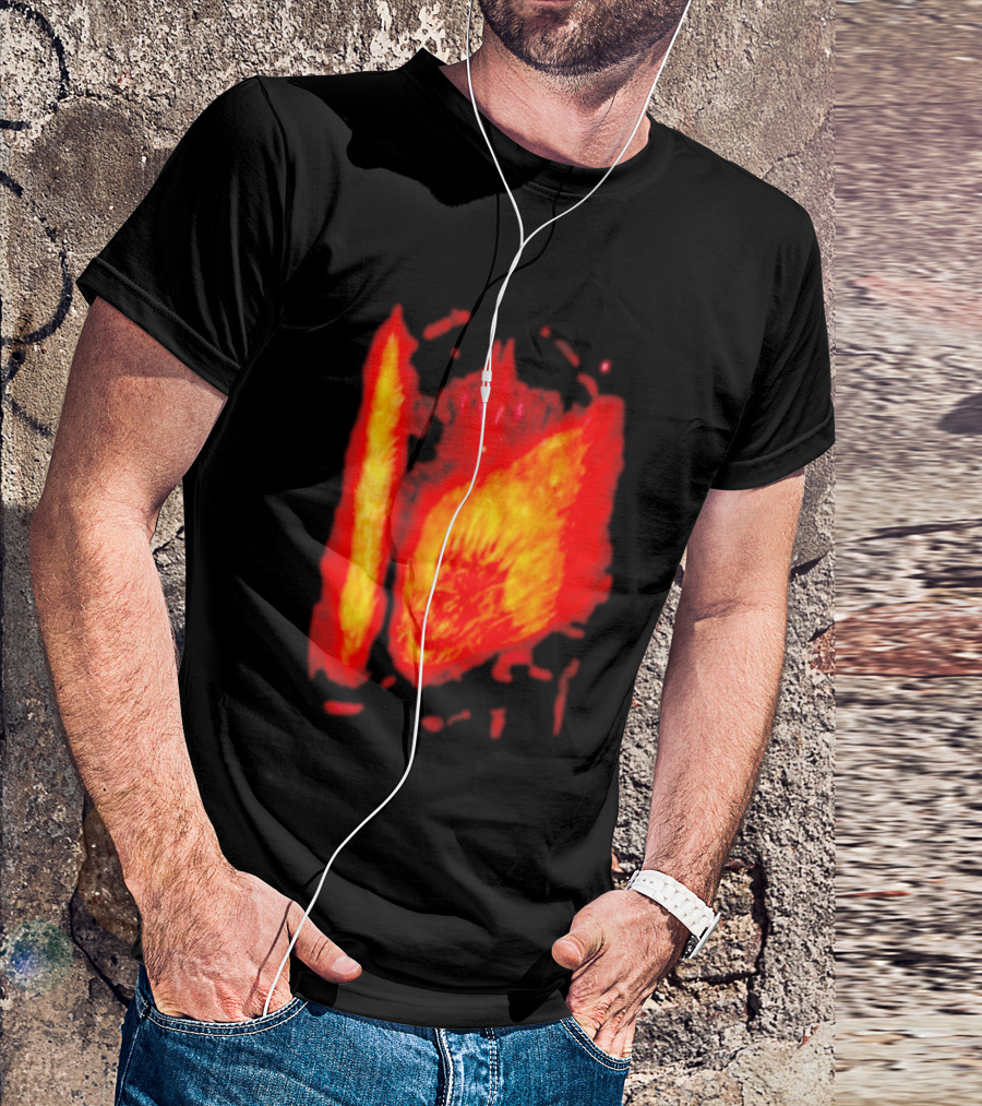 Flame Knight Fire Armor Blaze T-Shirt