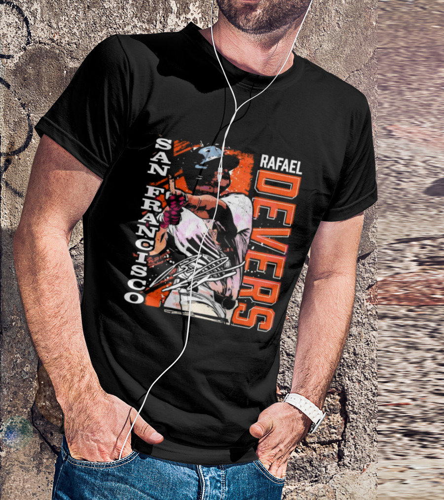Rafael Devers San Francisco Baseball T-Shirt